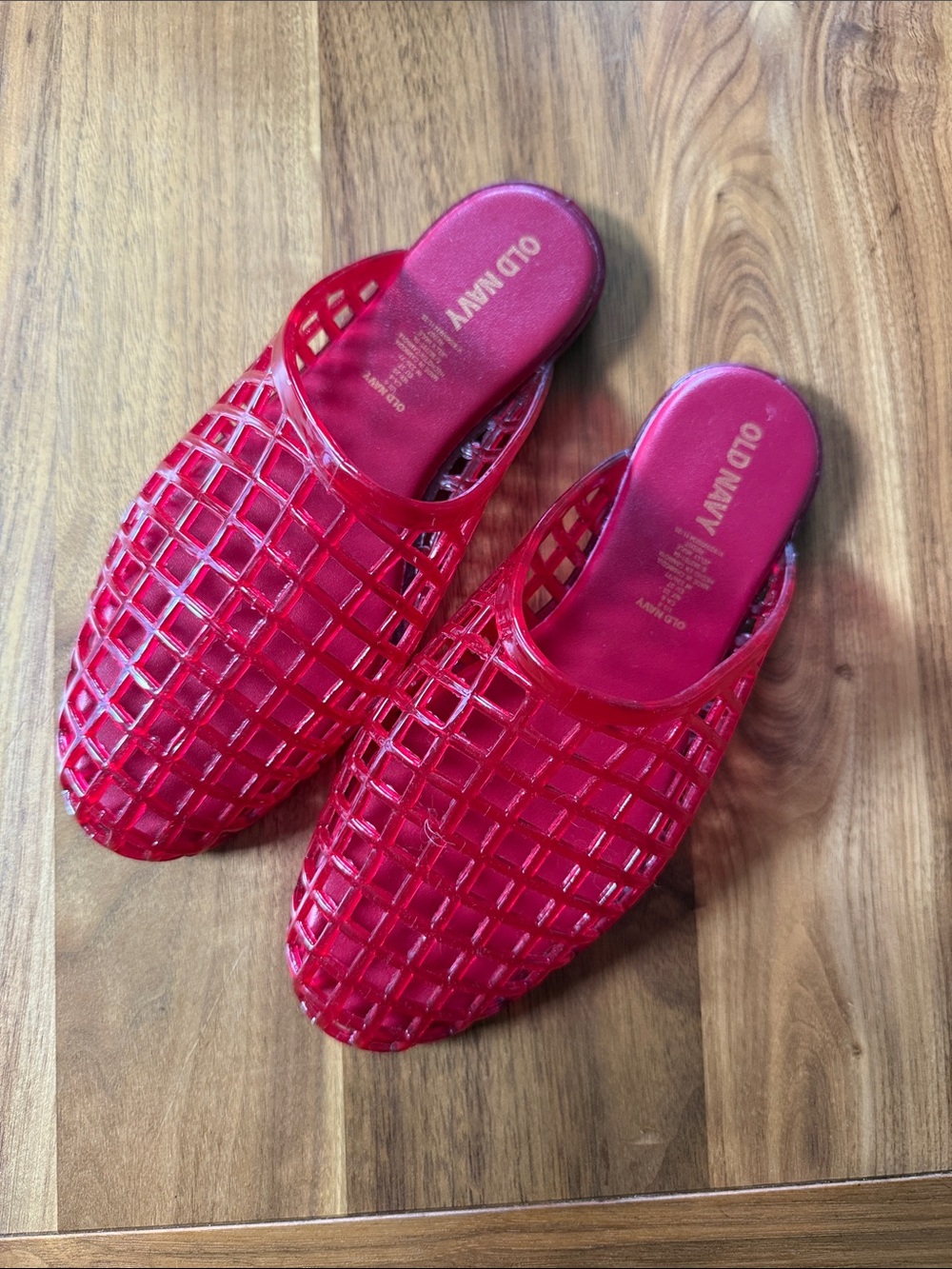 Old Navy Jelly Mules NWOT